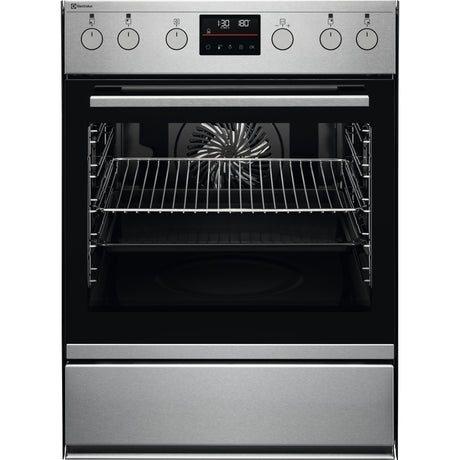 Electrolux EH7L4CN, Cucina da incasso, Cromo Rivestimento antimpronta, Classe energetica: A+, Modalità di funzionamento: