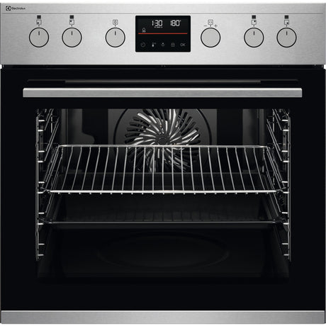 Electrolux EH6L40CN, Cucina da incasso, Cromo Rivestimento antimpronta, Classe energetica: A+, Modalità di funzionamento