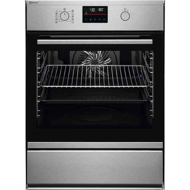 Electrolux EB7L4CN, Forni da incasso, Cromo Rivestimento antimpronta, Classe energetica: A+, Modalità di funzionamento: 