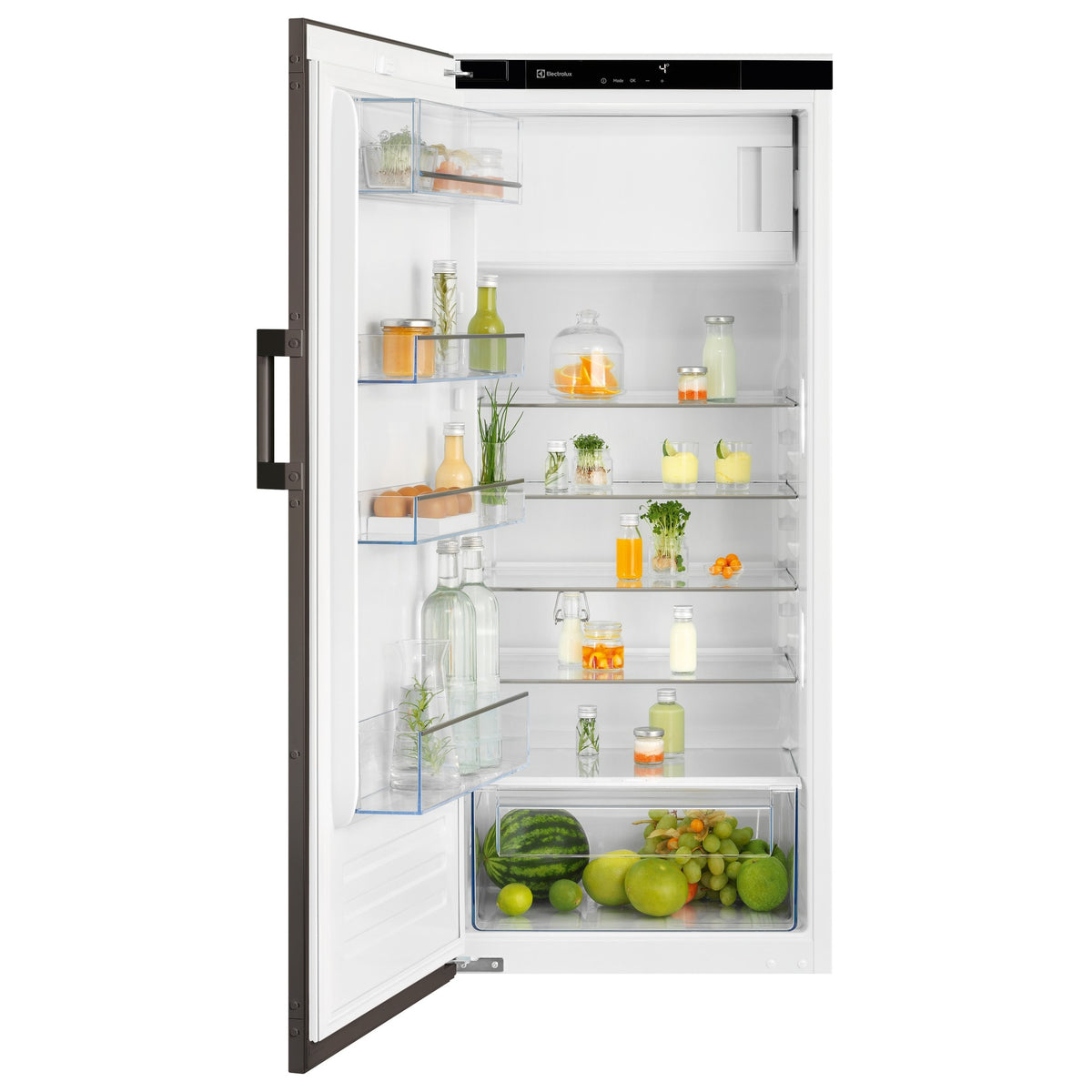 Electrolux EK242SLBR, Frigorifero, incasso, a sinistra, intercambiabile, Marrone, Classe energetica: F, Capacità utile t