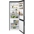 Electrolux SB481NMS, Combinazione frigorifero/congelatore, a posa libera, a destra, intercambiabile, Nero, Classe energe