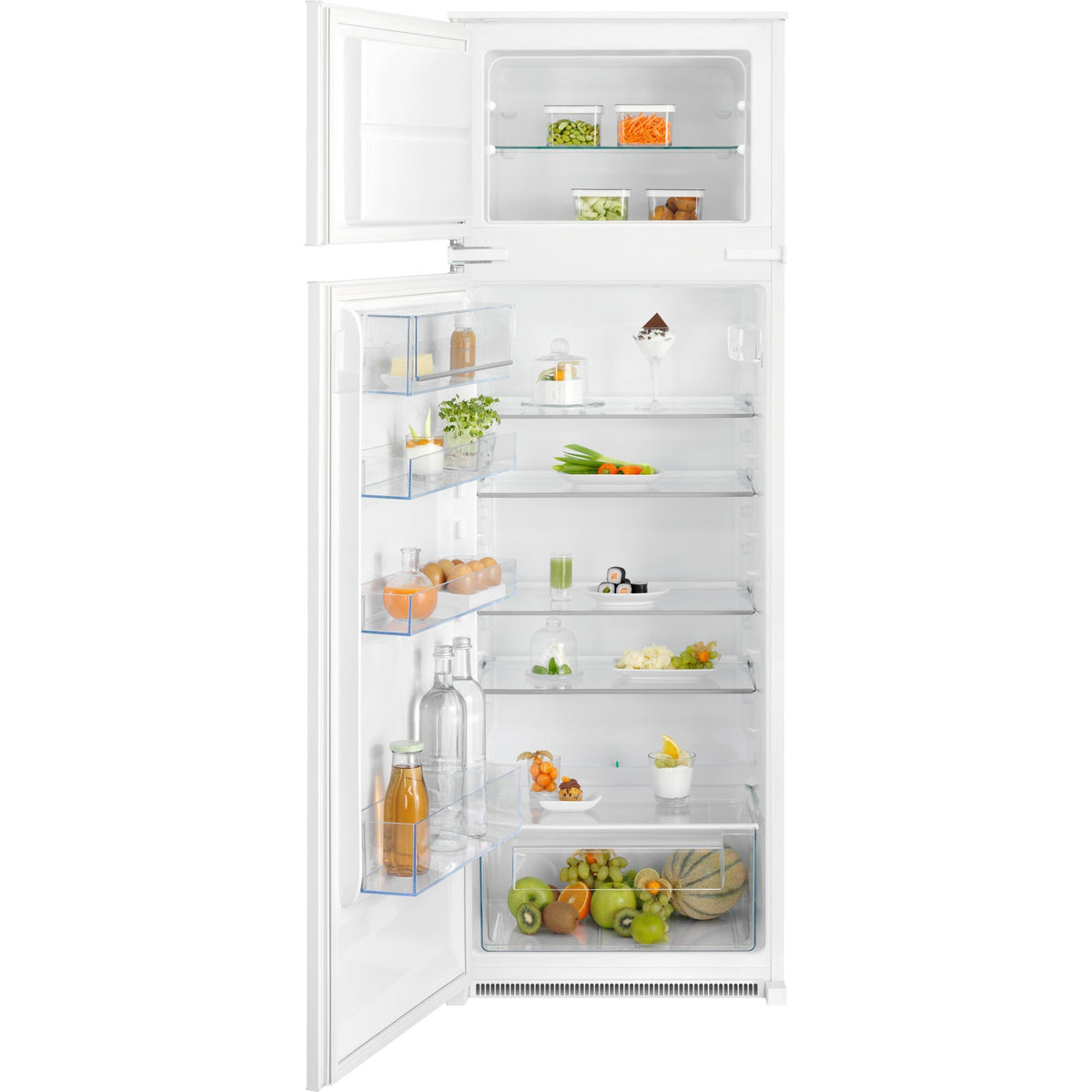 Electrolux IK2685TL, Combinazione frigorifero/congelatore, incasso, a sinistra, intercambiabile, Bianco, Classe energeti