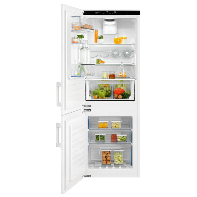 Electrolux EK278BNLWE, Combinazione frigorifero/congelatore, incasso, a sinistra, intercambiabile, Bianco, Classe energe