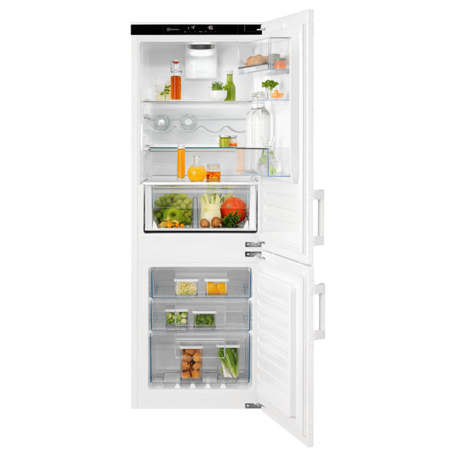 Electrolux EK276BNRWE, Combinazione frigorifero/congelatore, incasso, a destra, intercambiabile, Bianco, Classe energeti
