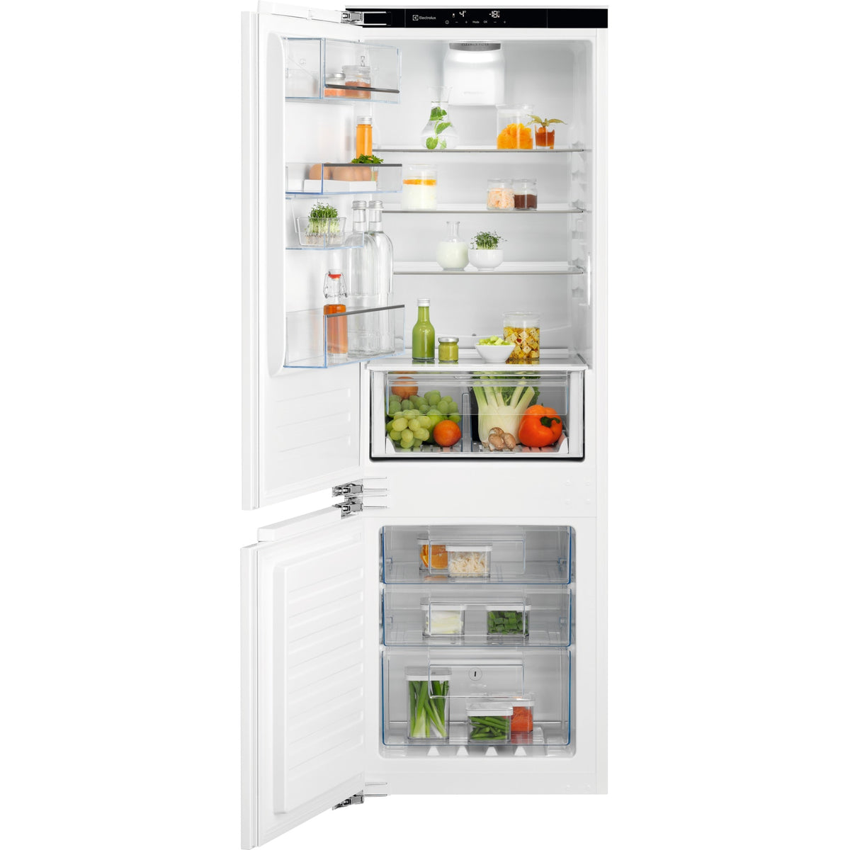 Electrolux IK301BNL, Combinazione frigorifero/congelatore, incasso, a sinistra, intercambiabile, Bianco, Classe energeti