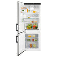 Electrolux EK276BNLSW, Combinazione frigorifero/congelatore, incasso, a sinistra, intercambiabile, Nero, Classe energeti