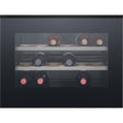 Electrolux WK4PL10SP, Frigorifero da vino, incasso, in basso, Nero effetto specchio = vetro, Classe energetica: F, Capac