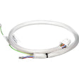 Electrolux KB6430 Cablaggio per collegare una piastra in ghisa con collegamento a vite al cavo adattatore con connession